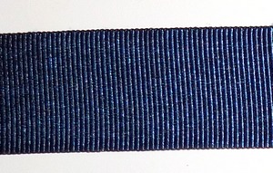 Gross Grain 25mm x 0.5mm, Navy Blue, 20 m